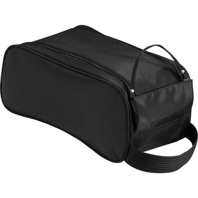 Quadra Teamkleding Schoenenzak - 9 Liter (Verpakking van 2) (Zwart)