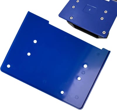 Hoekmolenhouder - Tegelgereedschap - Nauwkeurig Snijden - Roestvrij Staal - 18 x 13 cm - Blauw