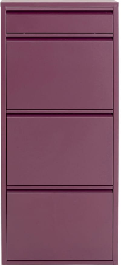 Schoenenkast Caruso paars 3+1 laden Kare Design