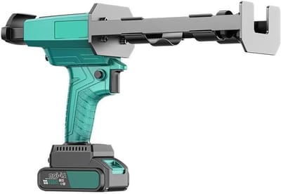 Accu Kitpistool - Voegpistool - Nauwkeurig Afdichten - 680kg Stuwkracht - 2 Batterijen - Zwart