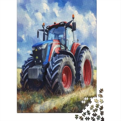 Kleurrijke Puzzel - 1000 Stukjes Puzzel - Familie Plezier - Hoge Resolutie Print - 75 x 50 cm