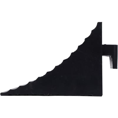 Cale de roue en caoutchouc robuste 9,8 X 6,3 X 7,5 po Résistante aux intempéries Sécurité accrue Portable Bloc de pneu white