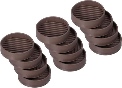 Vloerbeschermers Stoelpoten - Meubelpads - Vloeren Beschermen - Superieure Grip - 12 stuks - Bruin