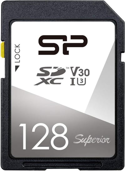 128GB UHS-1 U3 V30 SDXC Geheugenkaart voor 4K Video