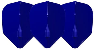 L-Style Champagne Flight EZ L3 Shape Blue - Dart Flights