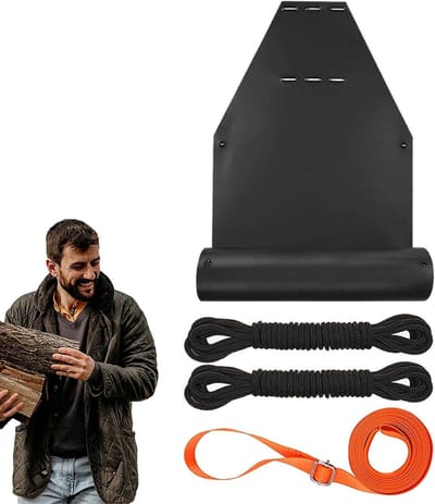 Draagbare slee - Transport hulpmiddel - Outdoor transport - Extra dik PVC - 185 x 58 cm - Oranje