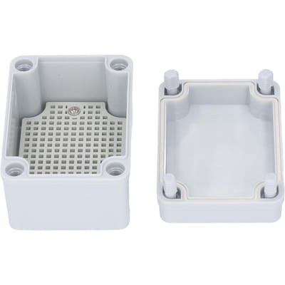 Boîte de jonction avec plaque de montage en plastique ABS pour projet électrique DIY Boîtier Étanche à la poussière IP67
