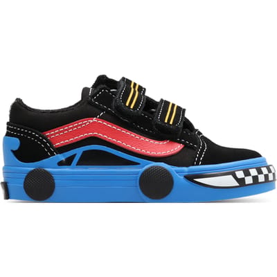 Vans Toddler Old Skool V Car Black Maat: 21 | Schoenen Outlet | Unisex | Zwart