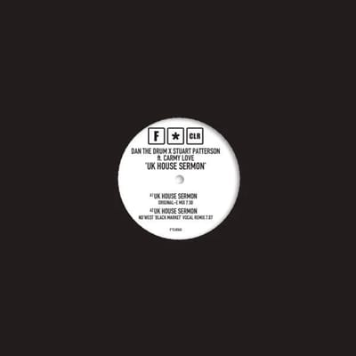 Dan The Drum X Stuart Patterson Ft. Carmy Love - Uk House Sermon (12" Single)