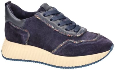Softwaves -Dames - blauw donker - sneakers - maat 38