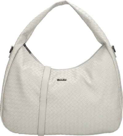 Charm London Mirabello Shopper - Crossbodytas - Verstelbare/Afneembare Schouderband - Praktische Indeling - Lichtgrijs