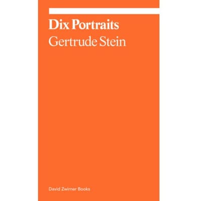 Dix Portraits - Ekphrasis - Gertrude Stein