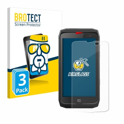 Screenprotector 3 Stuks voor Crosscall Action X3 Beschermglas transparant