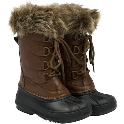 Rubber winter boots met nepbont voor baby's Mikk-Line