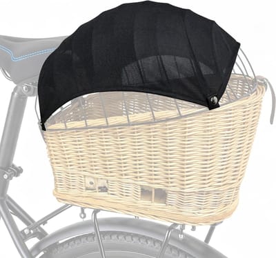YOR® Speelgoedkleed Baby met Boog - Babygym - Babykleed - 5 Hangers - Houten Frame - Zwart - ‎43cm x 30cm x 5cm