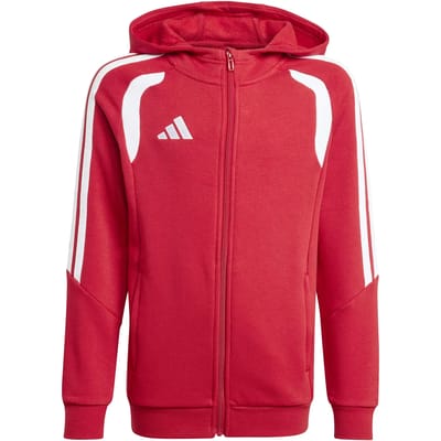adidas Tiro 26 League Sweat Hoodie met Rits Kinderen Rood - Maat 152cm
