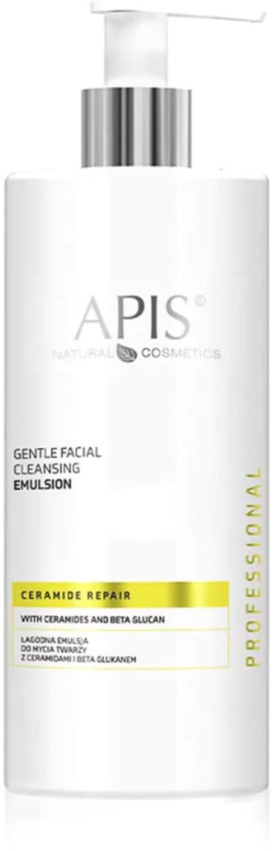 APIS APIS CERAMIDE REPAIR ?AGODNA EMULSJA DO MYCIA TWARZY Z CERAMIDAMI I BETA GLUKANEM 500ML