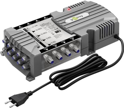 Goobay satelliet multiswitch | 9 ingangen / 8 uitgangen