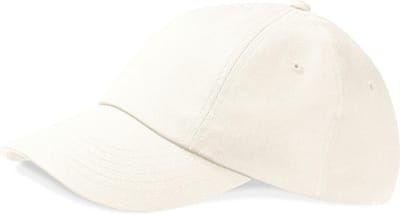 Beechfield Low Profile Heavy Cotton Drill Cap Natural