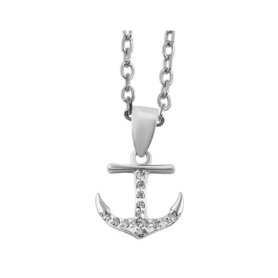 AKZENT Akzent Dames hanger "Maher" aus 925 Sterlingzilver, gerhodineerd, duurzaam
