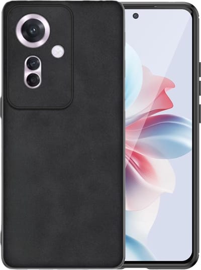 Casemania Hoesje Geschikt voor Oppo Reno 11F - Reno 11 F - Zwart - Back Cover