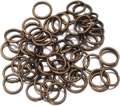 Sleutelring - 5mm - Brons - Per 200 stuks