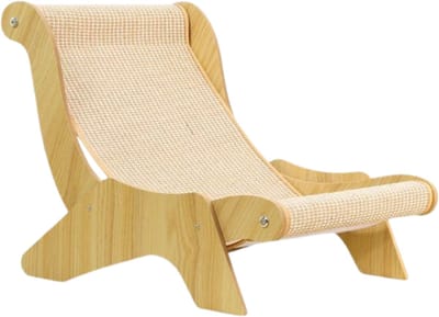 Kattenbed Hout & Sisal - Medium - Kattenstoel/Kattenkrabstoel/Krabpaal/Kattenhangmat