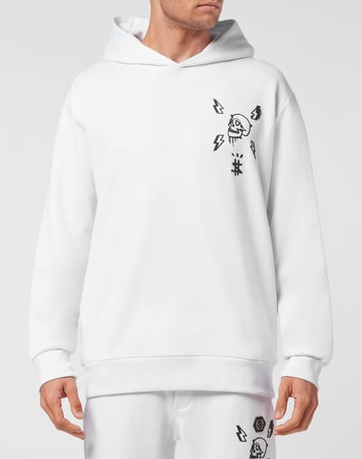 Sweatshirt Met Capuchon Hexagon