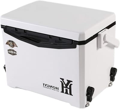 Harde koeler - IJskist - Picknick en reizen - Geavanceerde stabiliteit - 3.96 kg - Wit