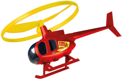 Werpvliegtuigje Gunther Fire Copter GU1678 Rood 13 x 13 x 10 cm