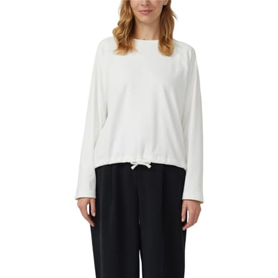s.Oliver  Sweaters Offwhite Größe: 40 | Longsleeves Outlet | Damen | Weiß
