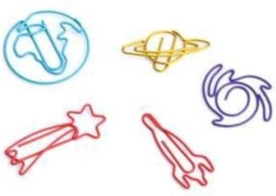 Suck Uk Paperclips Ruimtevaart 3,9 X 2,7 Cm Staal 5 Stuks