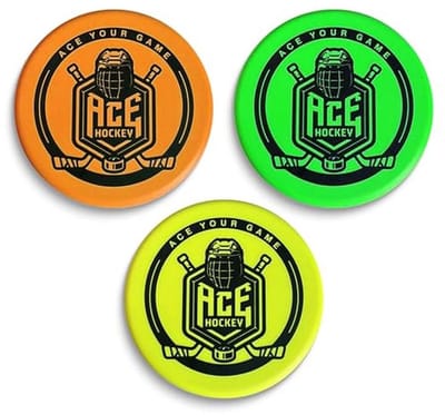 Zachte Foam Pucks voor Kniehockey - Set van 3 - Geschikt voor Binnengebruik