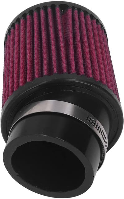 Allecto - Luchtfilter - Vervanging voor Mini Bike en Go Kart - Aluminium - Rood - Sterke bescherming - Geschikt voor CT200U BT200X CT100U MB165