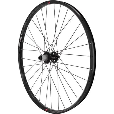 Mountainbike achterwiel met 6-gaats schijflager (tubeless en tubetype compatibel) voor doorgaande as 12-142 voor 29 band x 2.00-2.50 - binnenvelg 30 mm Velox Trucky 30 Disc 11-10V.