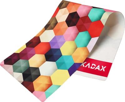 KADAX Tafelloper van vilt, robuuste vilten loper, tafelband, onderhoudsvriendelijke loper voor keukentafel, woonkamer, eetkamer, tafeldecoratie, tafelloper, tafelkleed, vilten tafelloper (zeshoekig)