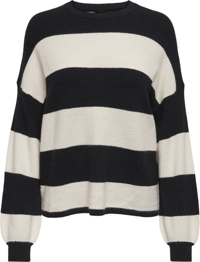 ONLY CARMAKOMA - CARATIA L/S STRIPE PULLOV KNT NOOS - Meisjes - Gebreide truien
