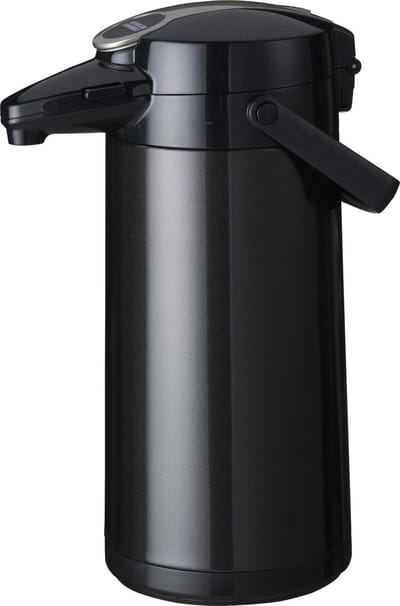 Bravilor Bonomat | Airpot Furento thermoskan met pomp dubbelwandig | RVS Zwart 2.2L