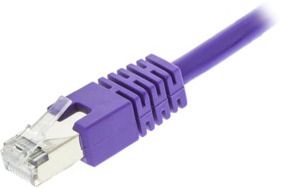 Deltaco STP-610P netwerkkabel Paars 10 m Cat6 F/UTP (FTP)