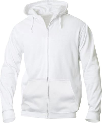 Basic hoody full zip wit l