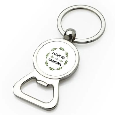 Akyol - i love my grandma flesopener - Oma - liefste oma - verjaardag - cadeautje voor oma - oma artikelen - kado - geschenk - 9 bij 3 cm