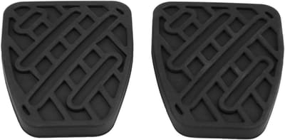 Set van 1 paar rubberen hoezen voor rem- en koppelingspedalen voor Opel Vivaro en Nissan Qashqai 2007-2016, ideaal voor betere grip en bescherming