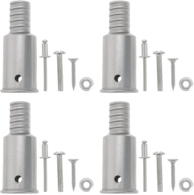 Dailygoods- Schroefdraad Tip Vervanging - Metalen - 4 Sets