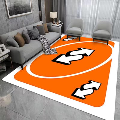 Uno Tapijt Cartoon Woonkamer Slaapkamer Keuken Banktafel Balkon Kleed Antislip Wasbare Mat Exquise Huis Ornamenten 80*120cm