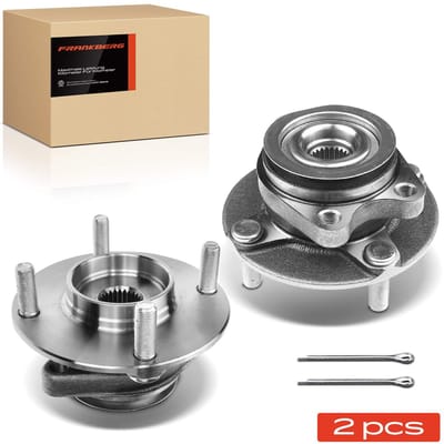 Frankberg 2x Wielnaaf Set Voor voor Nissan Tiida