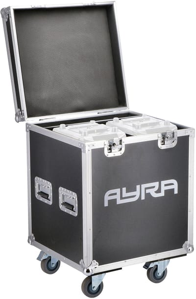 Flightcase voor 2 moving heads - incl. toebehoren - Ayra Vision Case 3 - Multikleur