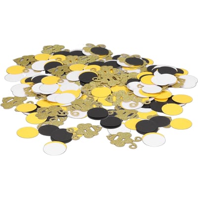 300 Pièces Confettis Abeille Paillettes Dorées Confettis Ronds Fête Thème Abeille Baby Shower Anniversaire Table Fête