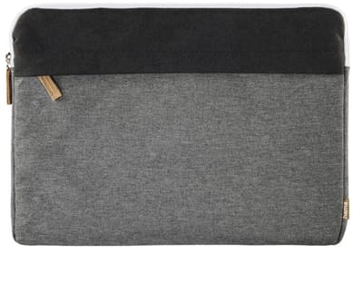 Laptop-sleeve Florence, tot 34 cm (13,3), zwart/grijs