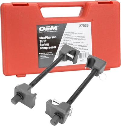 Veercompressor - Ophanging Gereedschap - Auto Onderhoud - Zwaar Gebruik - 1075 Inch - Zwart