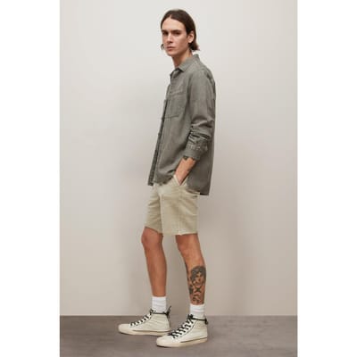 John Varvatos Lancaster Hightwist Slub Hemp Maat: XS | Korte Broeken Outlet | Heren | Beige